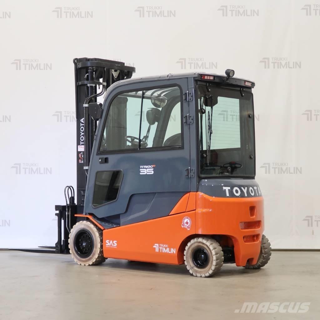 Toyota 8FBMT35 El gaffeltrucks