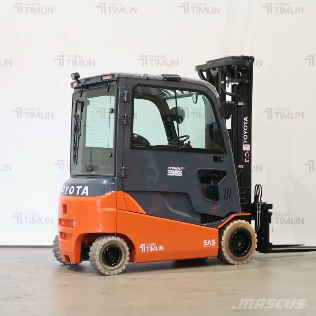 Toyota 8FBMT35 El gaffeltrucks
