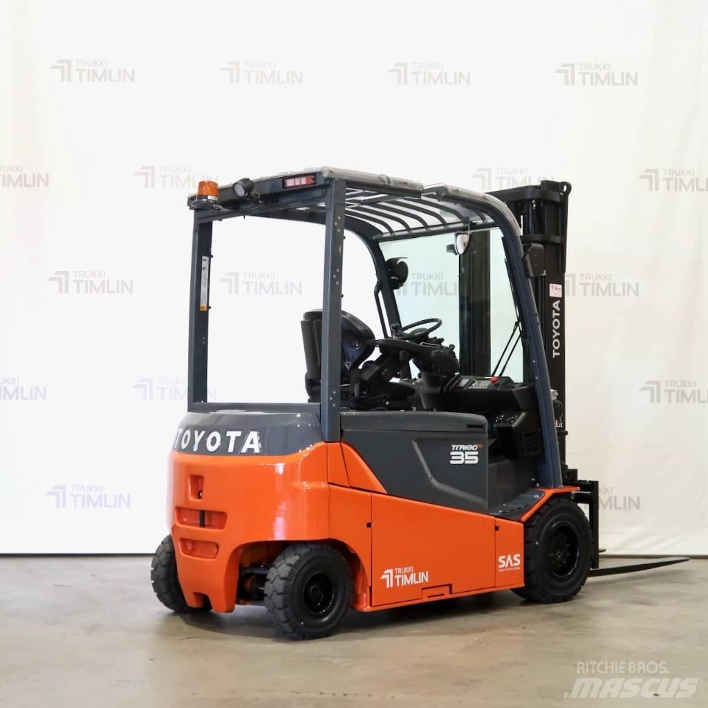 Toyota 8FBMT35 El gaffeltrucks