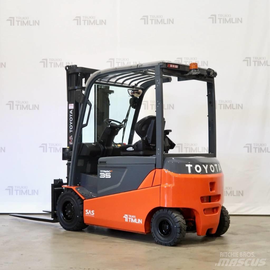 Toyota 8FBMT35 El gaffeltrucks