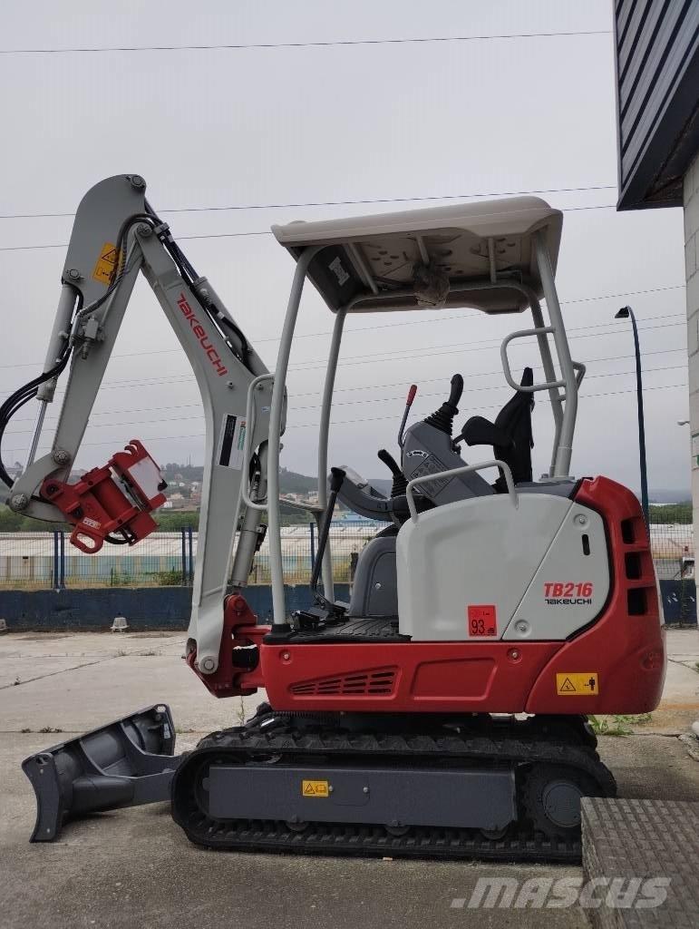 Takeuchi TB 216 Minigravemaskiner