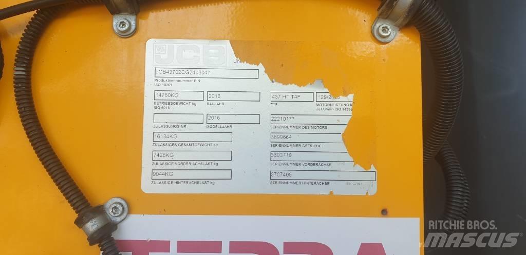 JCB 437 Læssemaskiner på hjul