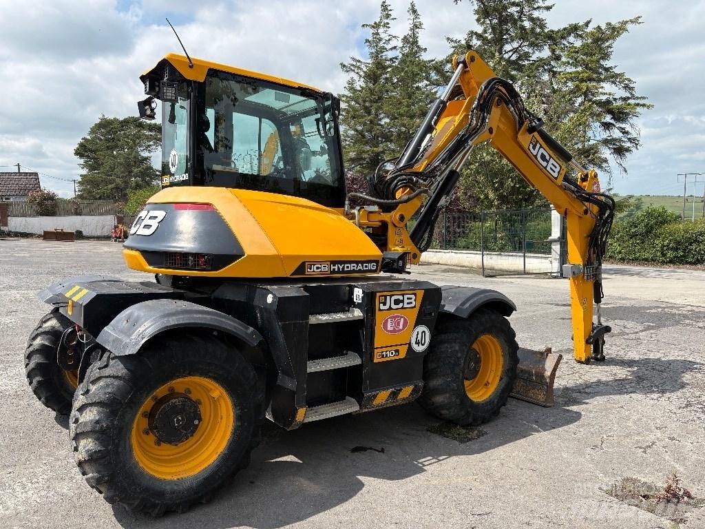 JCB Hydradig HD110T Gravemaskiner på hjul