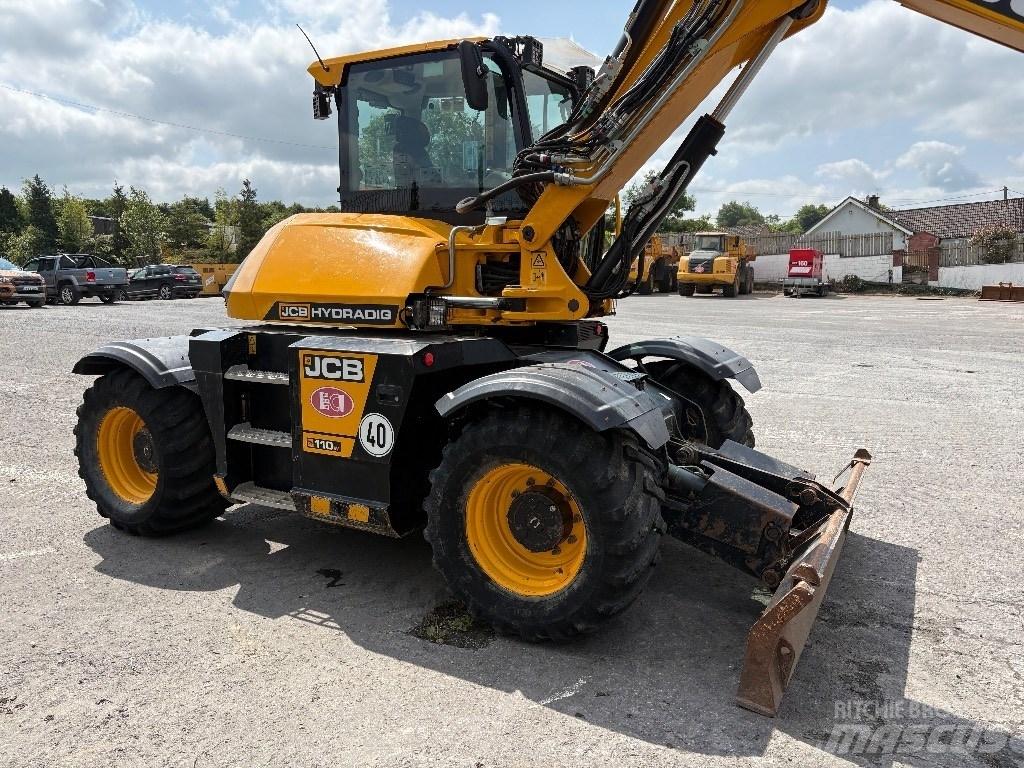 JCB Hydradig HD110T Gravemaskiner på hjul