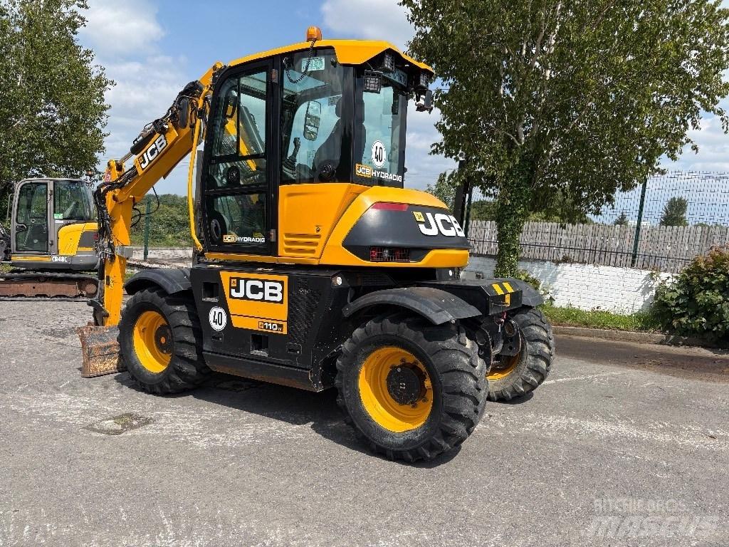 JCB Hydradig HD110T Gravemaskiner på hjul
