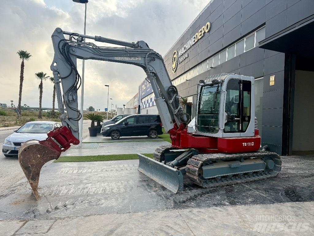 Takeuchi TB 180 FR Midi-gravemaskiner 7t - 12t