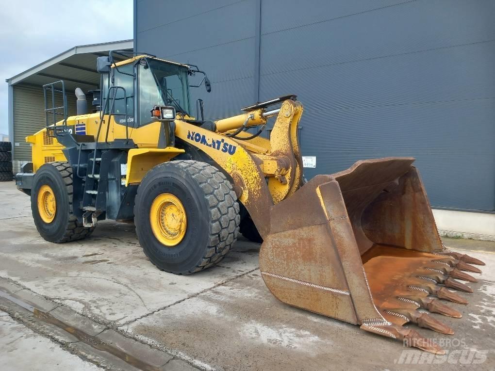 Komatsu WA500-7 Læssemaskiner på hjul