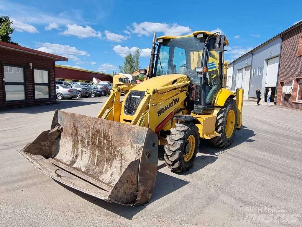 Komatsu WB 93 S-5EO Rendegravere