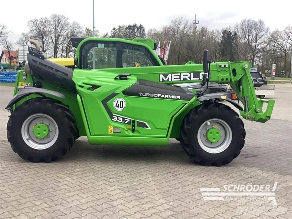 Merlo TF 33.7 - 115 Teleskoplæssere til landbrug