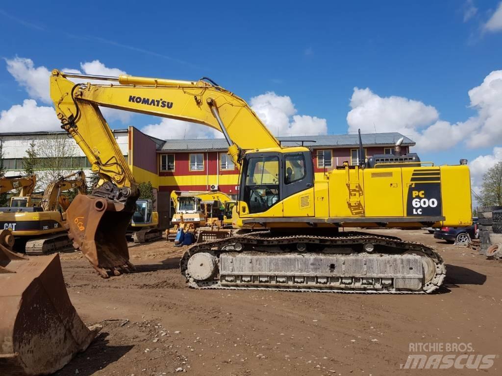 Komatsu PC 600 LC-8K Gravemaskiner på larvebånd