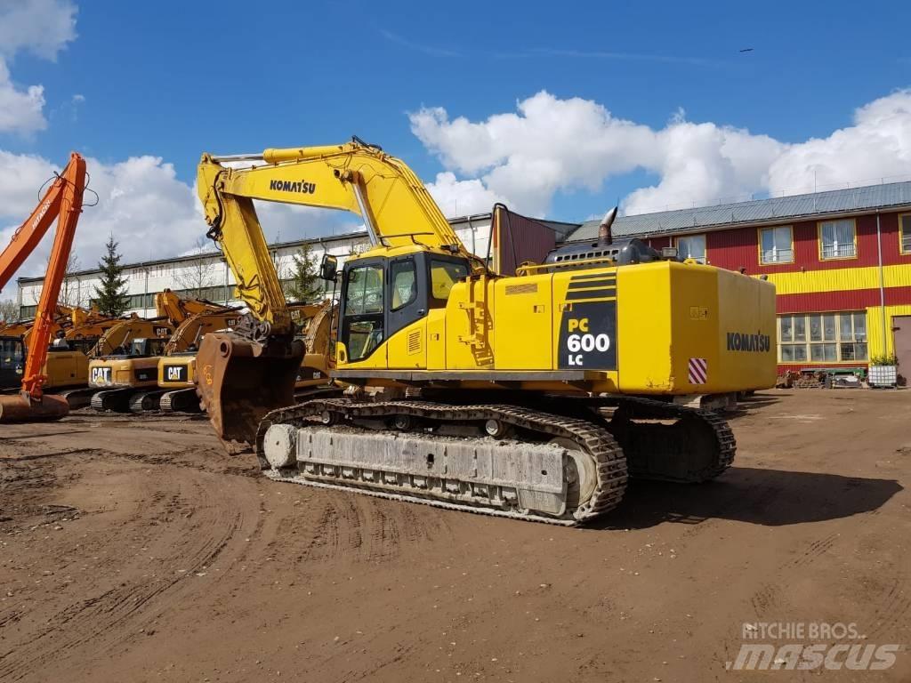 Komatsu PC 600 LC-8K Gravemaskiner på larvebånd
