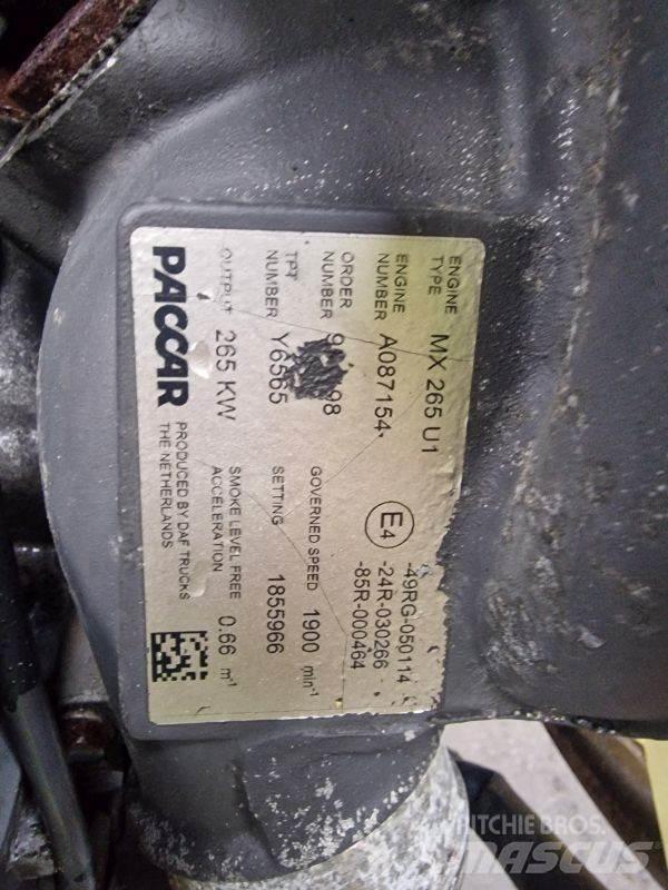 DAF MX265U1 Motorer