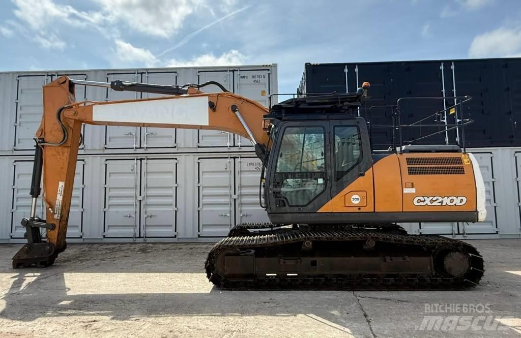CASE CX 210 D Gravemaskiner på larvebånd