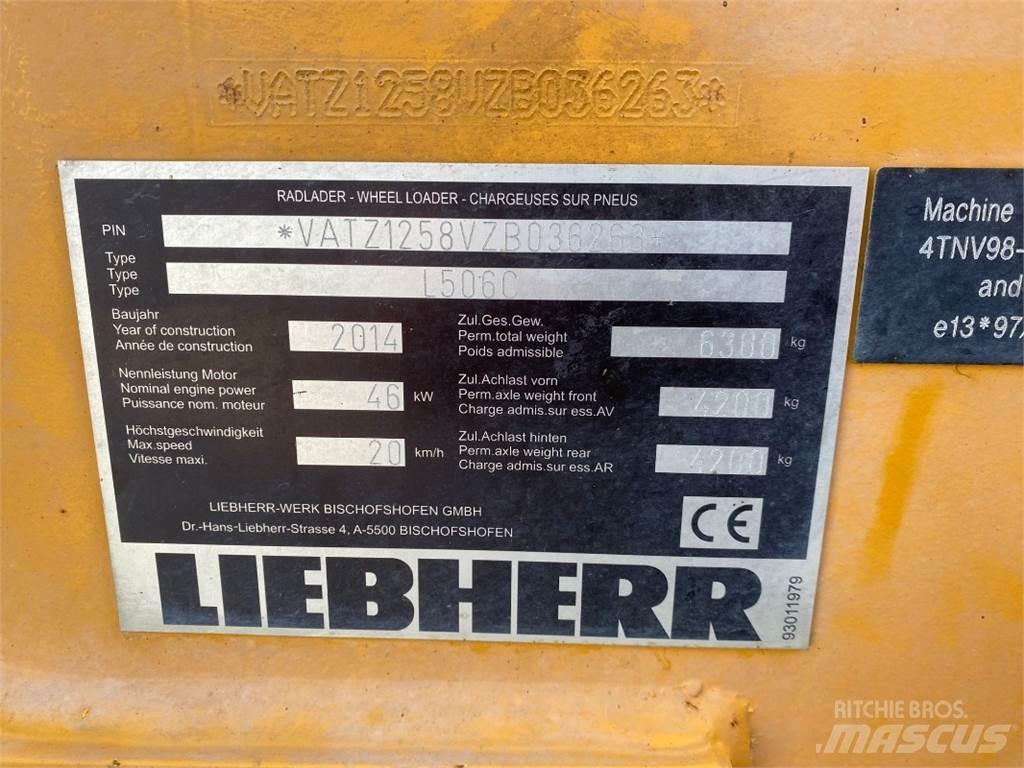 Liebherr L 506 C Læssemaskiner på hjul