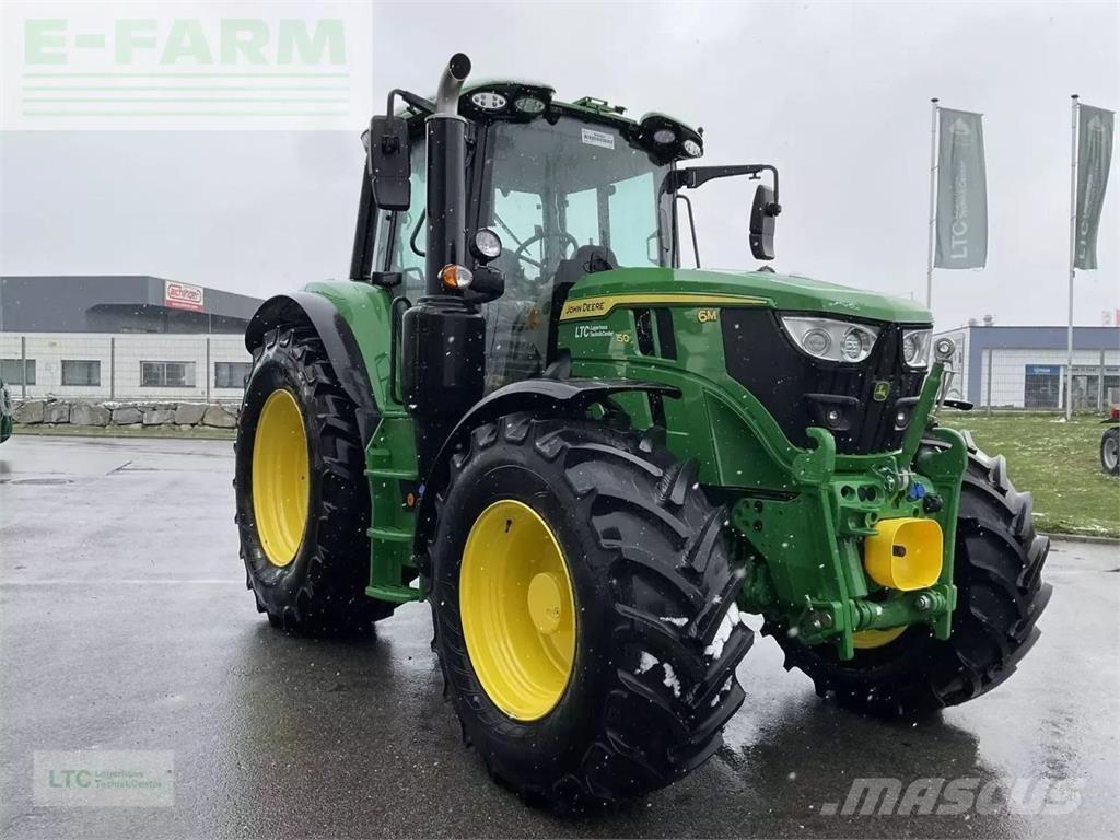 John Deere 6m 150 Traktorer