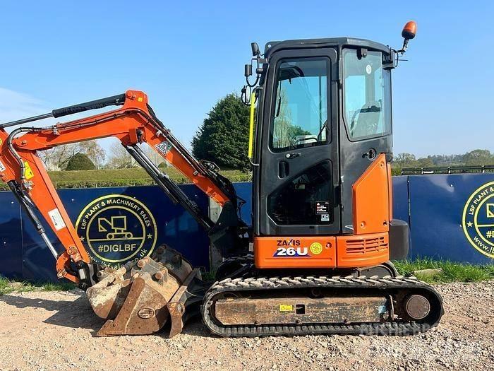 Hitachi ZX26U Minigravemaskiner
