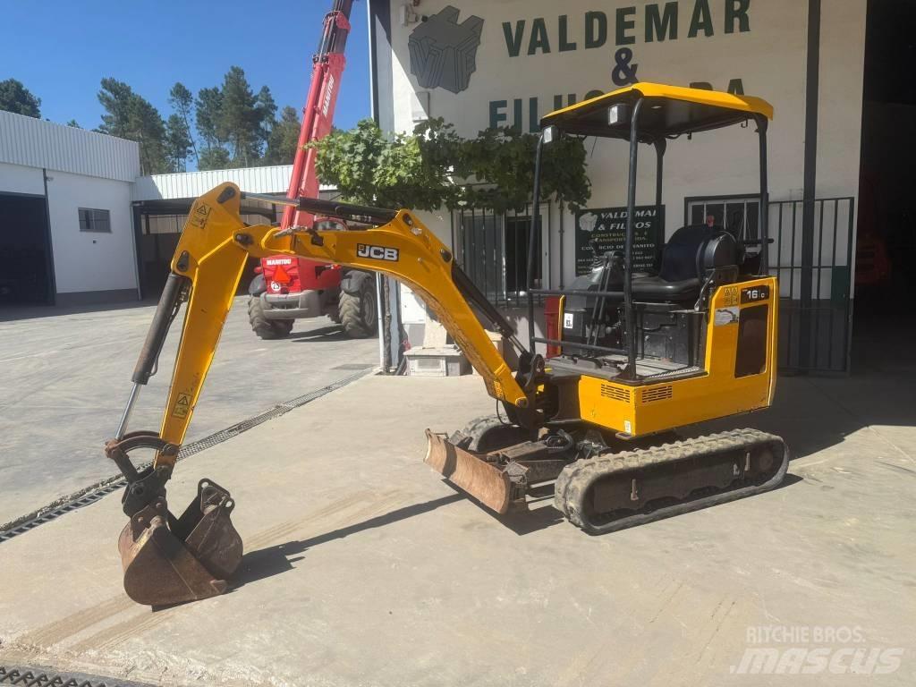 JCB 16 C-1, 1700Kg Minigravemaskiner
