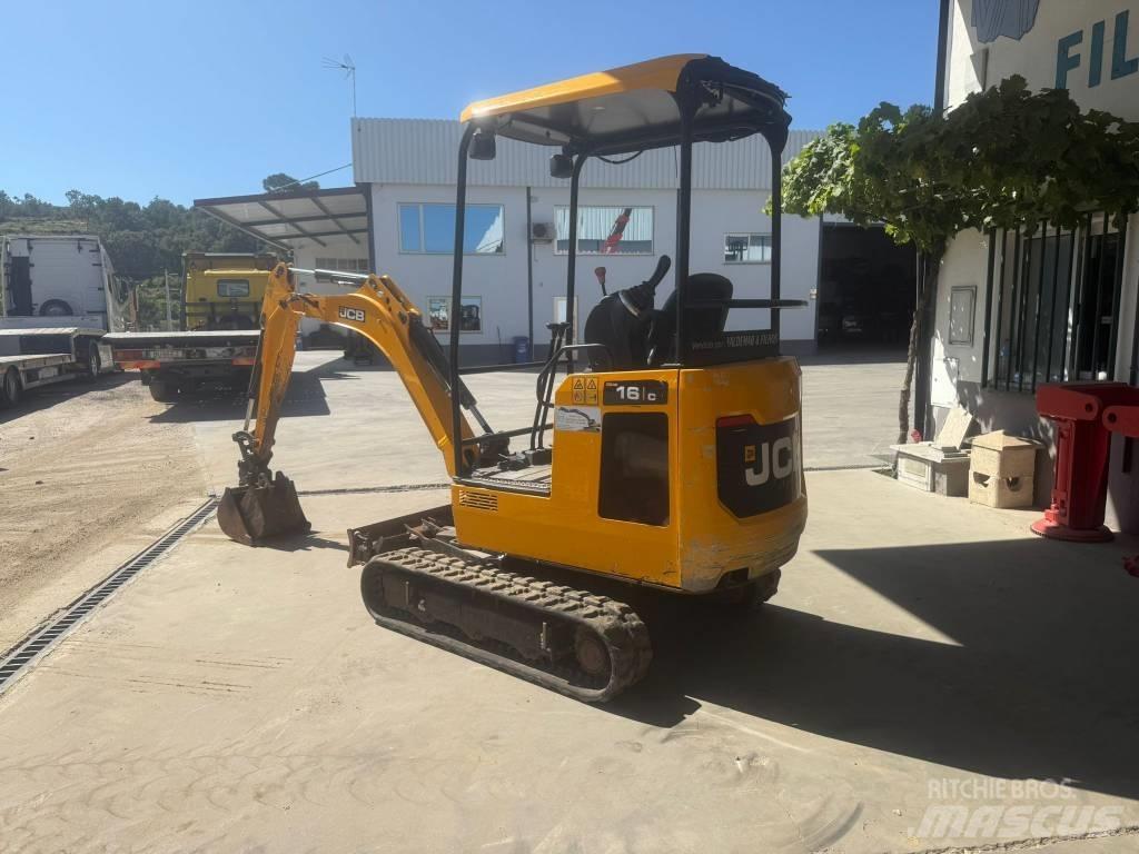 JCB 16 C-1, 1700Kg Minigravemaskiner