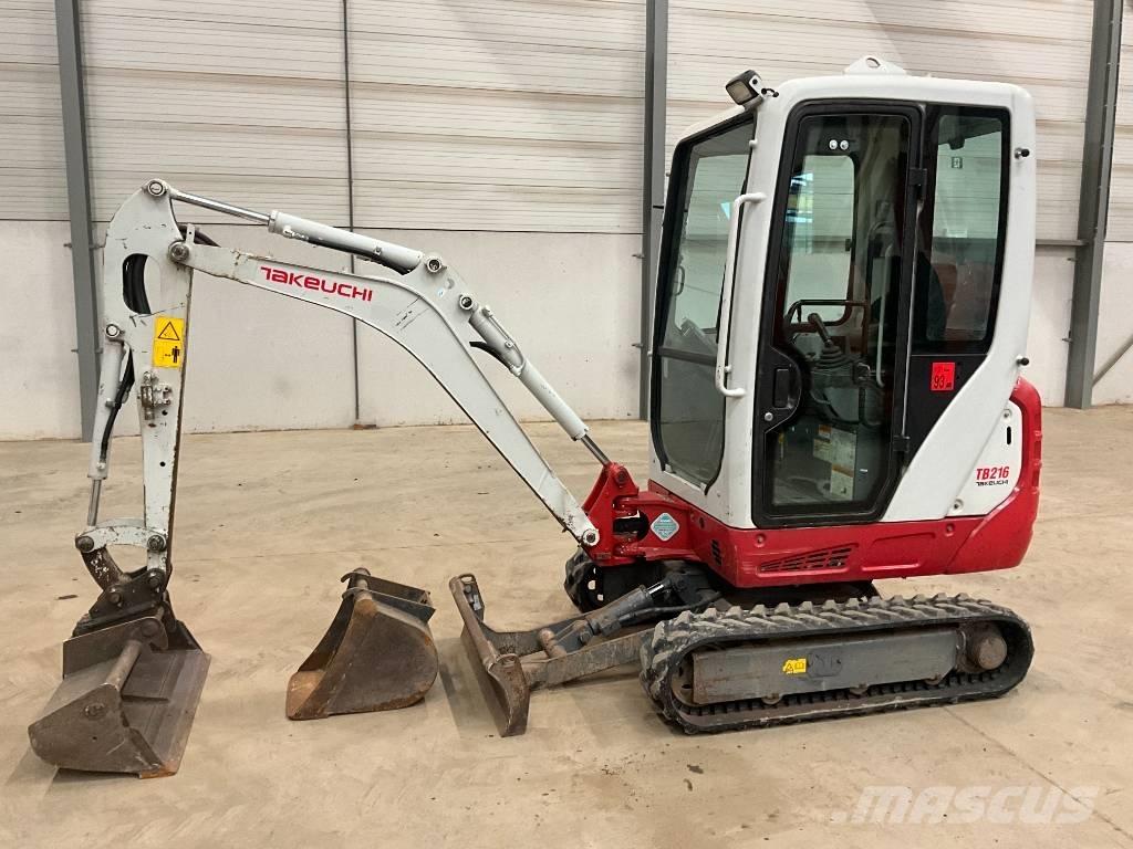 Takeuchi TB 216 Minigravemaskiner