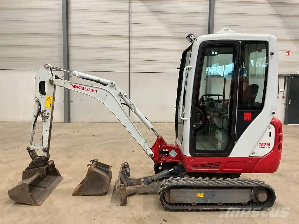 Takeuchi TB 216 Minigravemaskiner