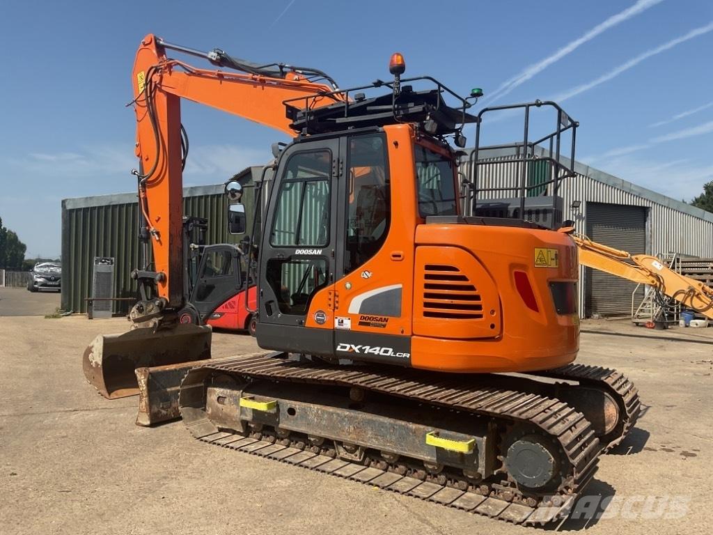 Doosan DX140LCR Gravemaskiner på larvebånd