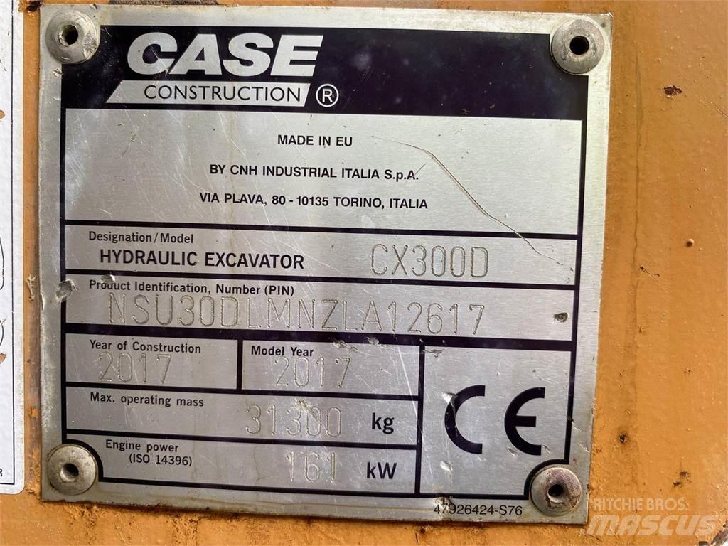 CASE CX300D Gravemaskiner på larvebånd