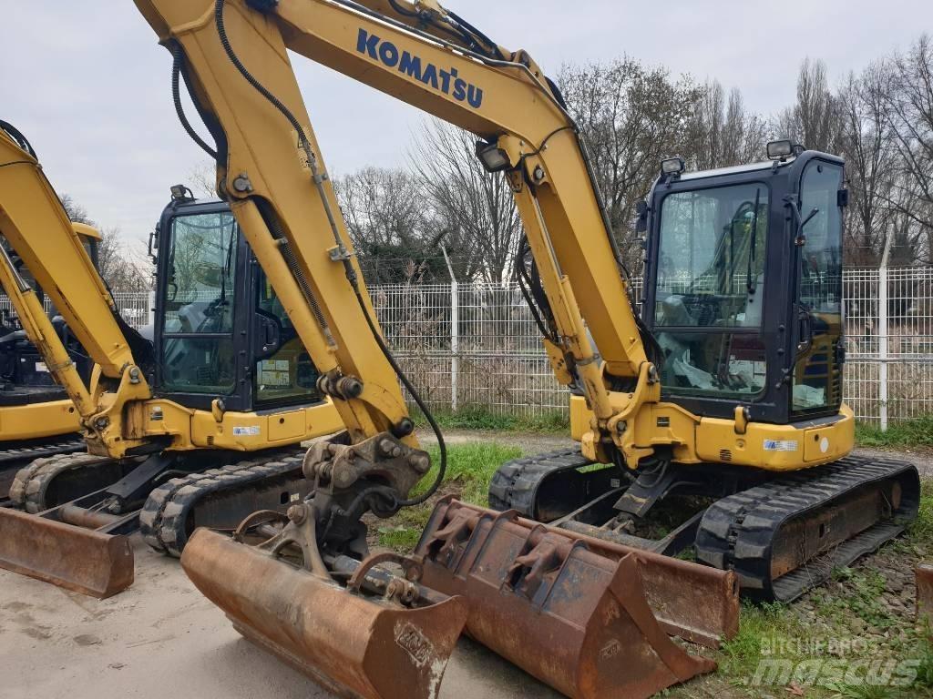 Komatsu PC55MR-5 Minigravemaskiner