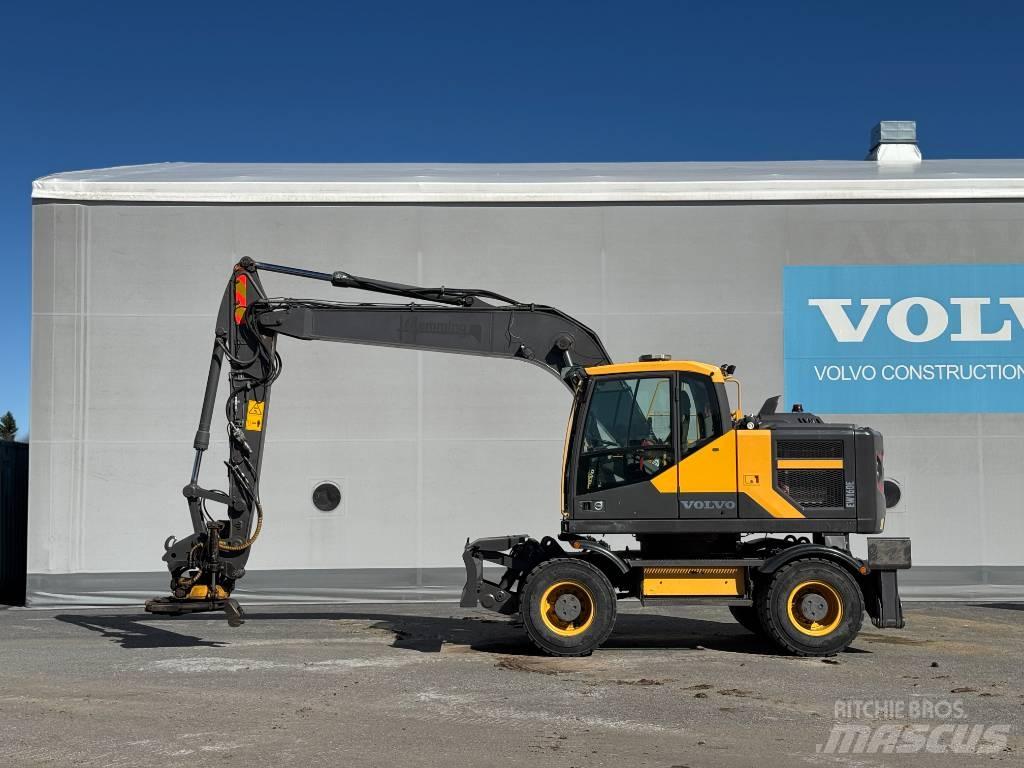 Volvo EW 160 E Gravemaskiner på hjul