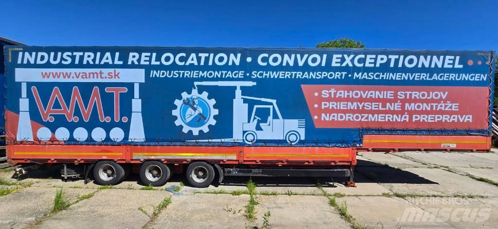 Es-ge 3STLJ Semi-trailer med Gardinsider