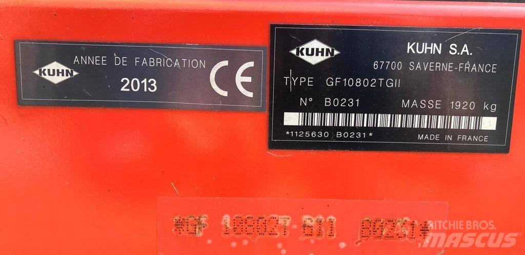 Kuhn GF 10802 T G II River og høvendere