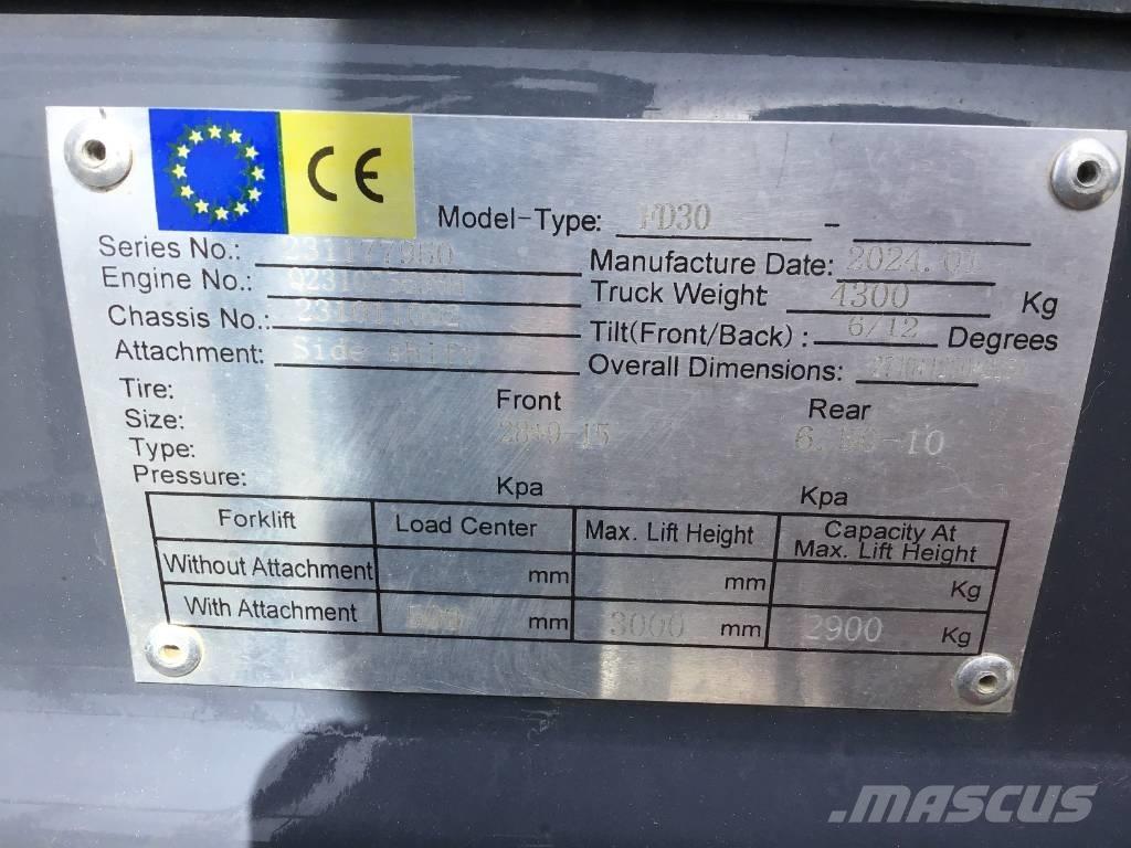  surestac FD30J Diesel gaffeltrucks
