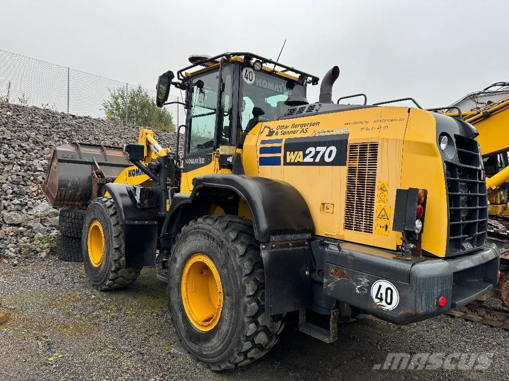 Komatsu WA 270-8 Læssemaskiner på hjul