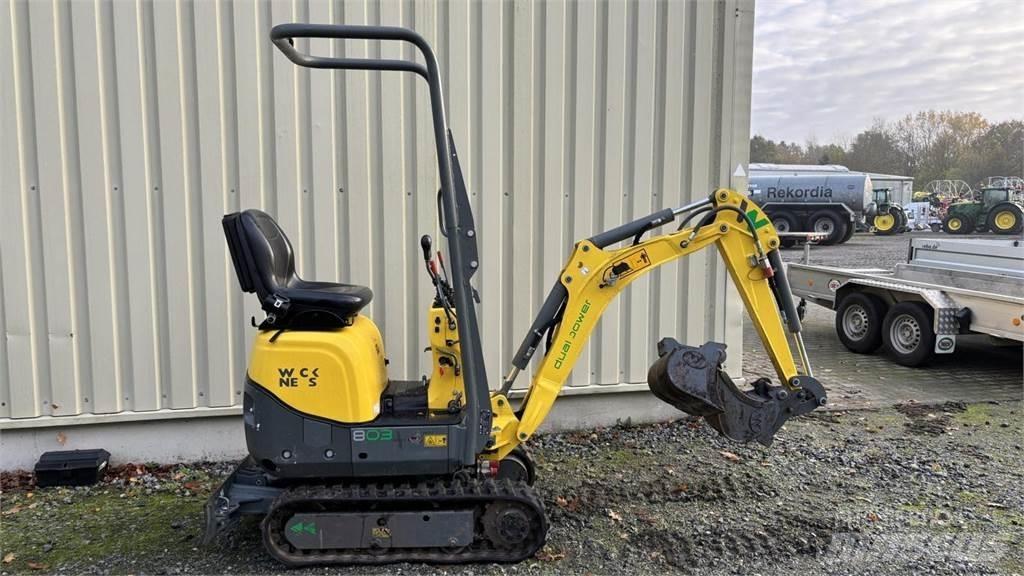 Wacker 803 Minigravemaskiner