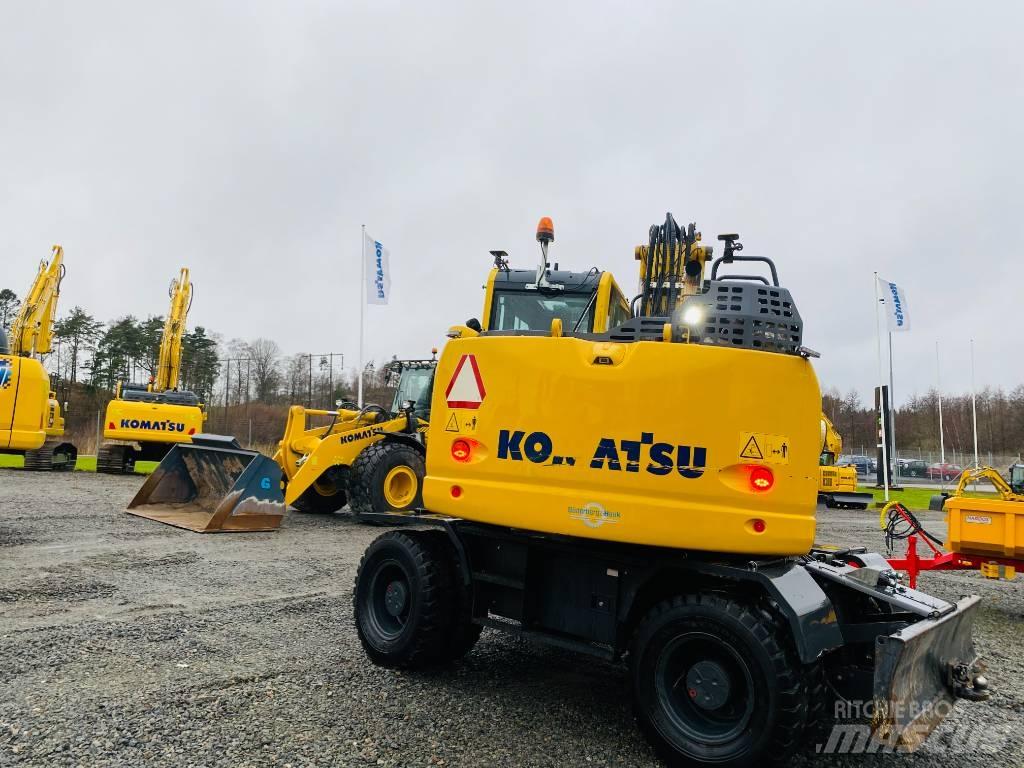 Komatsu PW148-11 Gravemaskiner på hjul