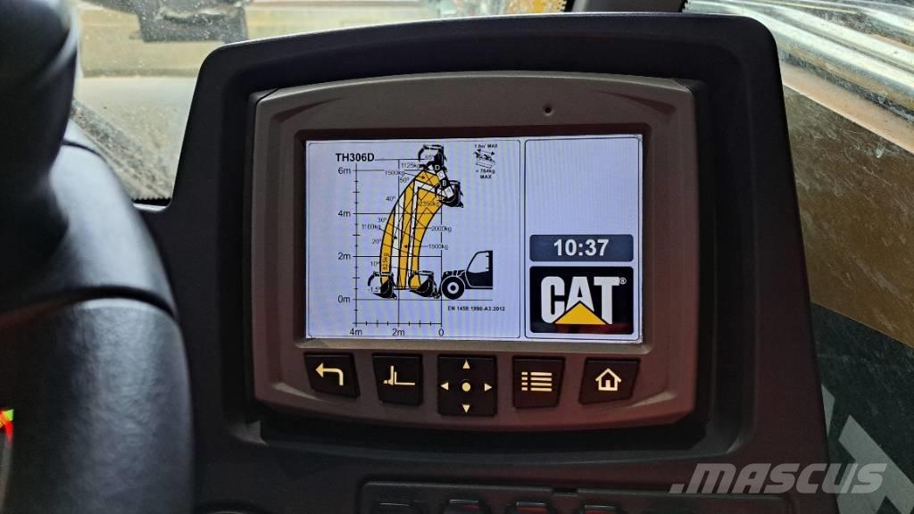 CAT TH306D Teleskoplæssere til landbrug