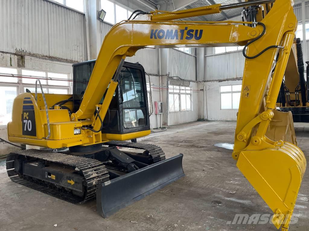 Komatsu PC 70 Midi-gravemaskiner 7t - 12t