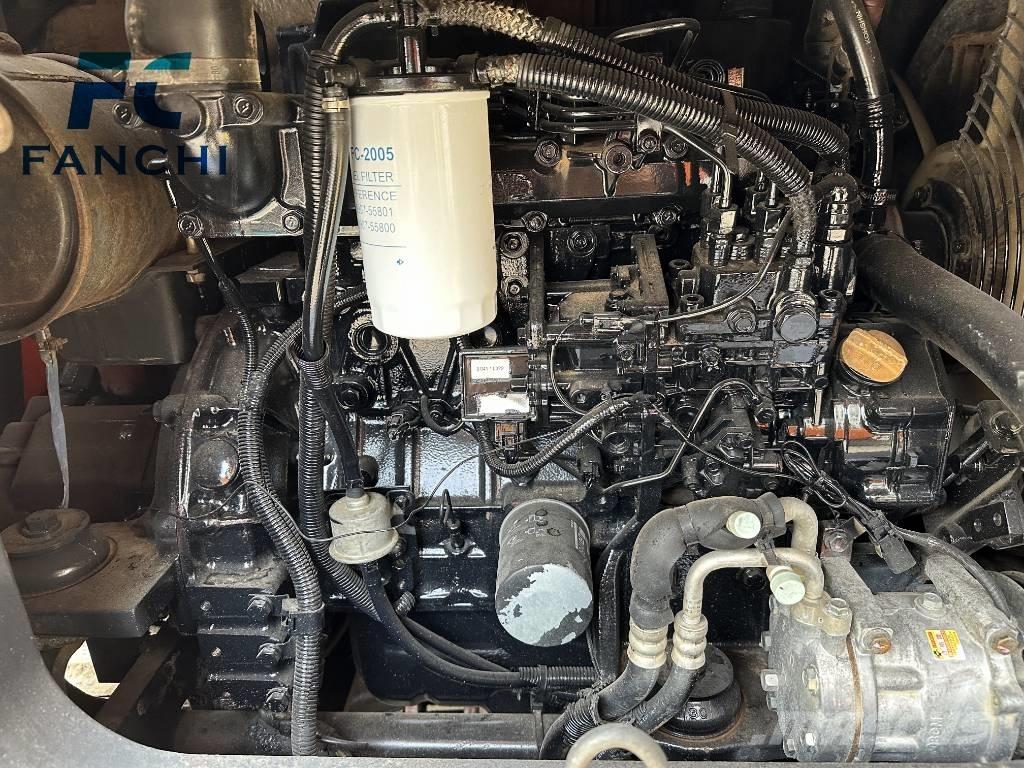 Hitachi zx 68 Gravemaskiner på larvebånd