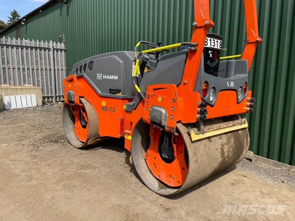 Hamm HD 13 VV Tvilling tromle