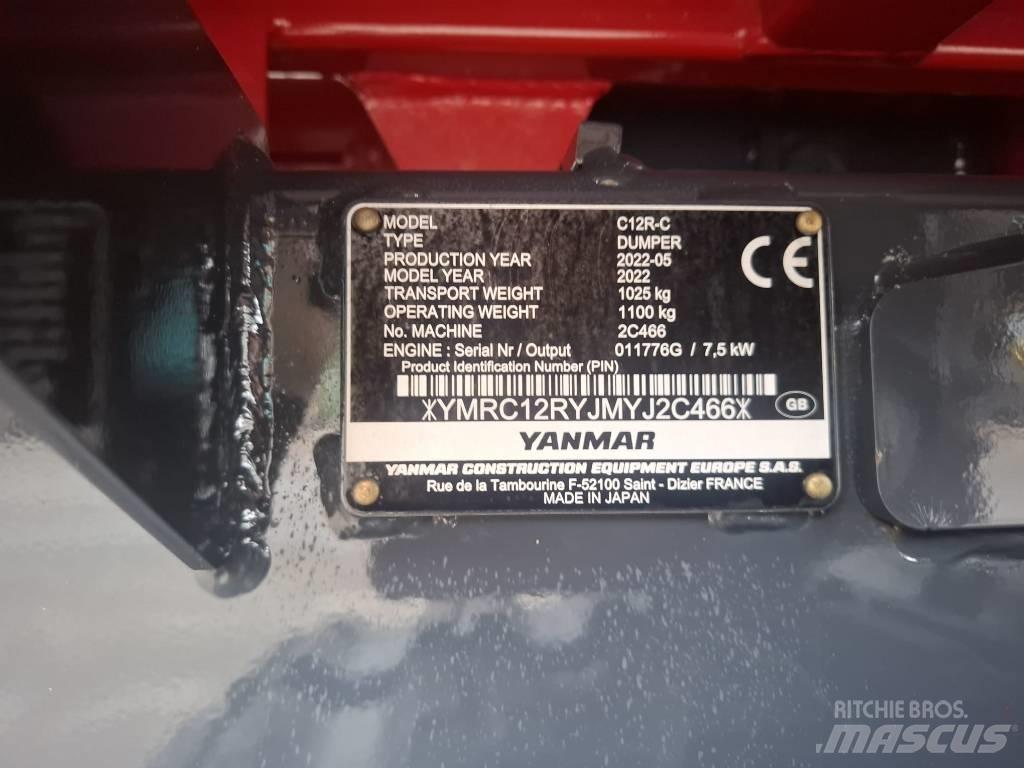 Yanmar C 12 R-C Dumpere