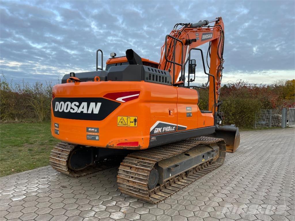 Doosan DX140LC-7 Gravemaskiner på larvebånd