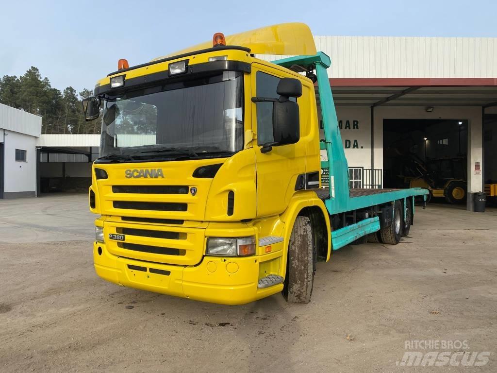 Scania P 380 Autotransportere / Knæklad