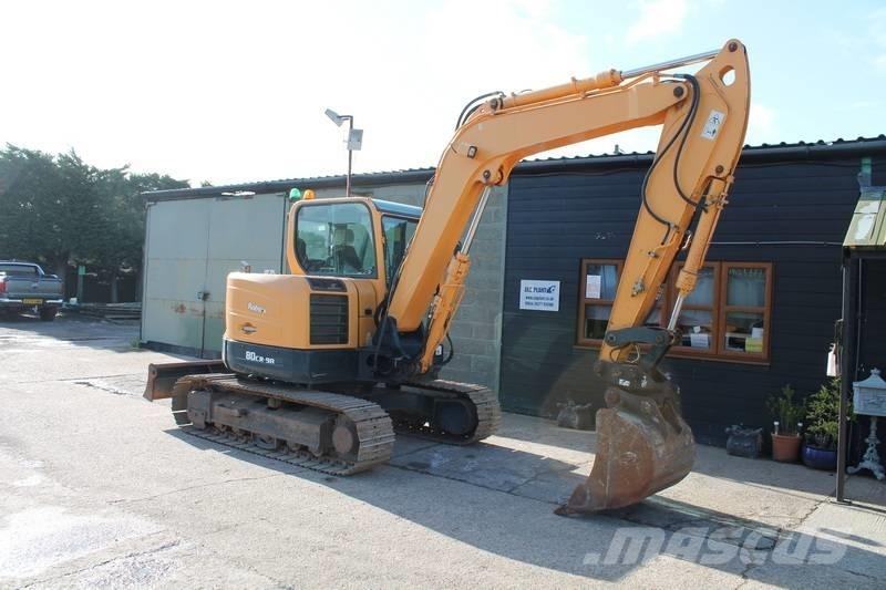 Hyundai 80CR-9A Midi-gravemaskiner 7t - 12t