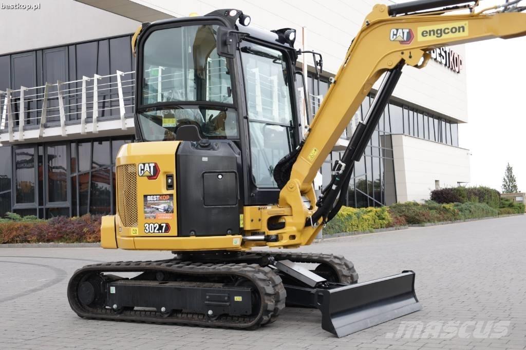 CAT 302.7 CR Minigravemaskiner