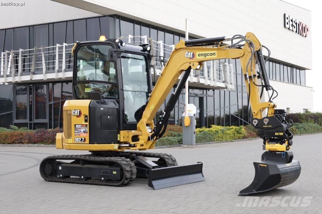 CAT 302.7 CR Minigravemaskiner
