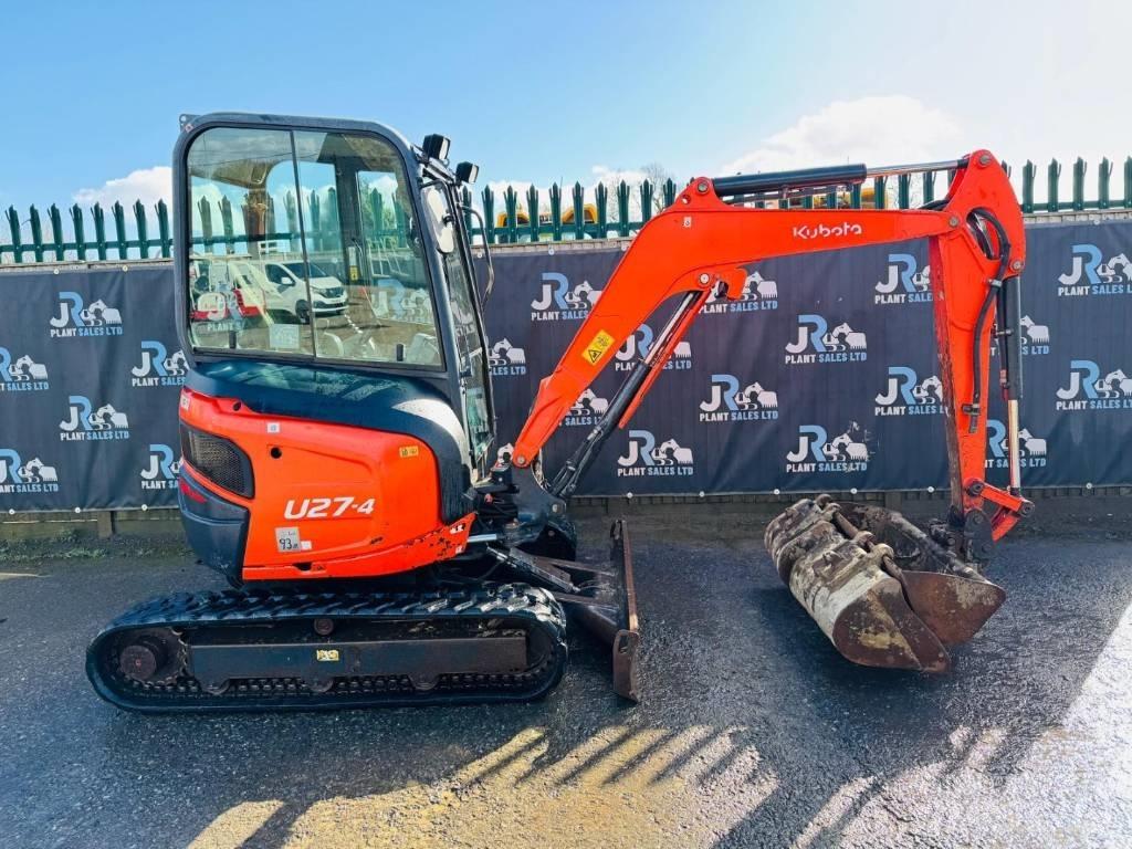 Kubota U 27-4 Minigravemaskiner