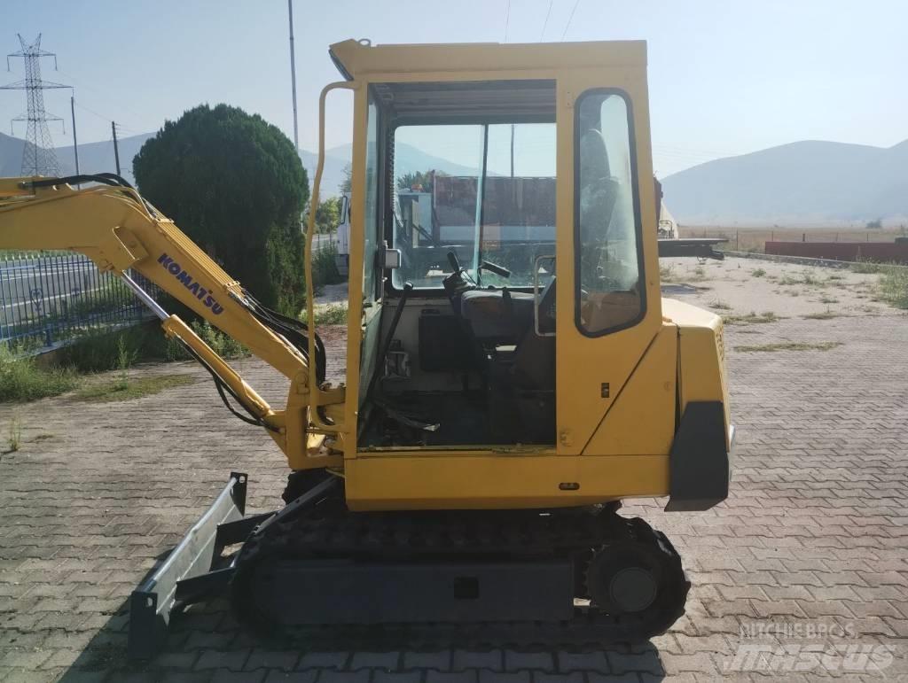 Komatsu PC 10 Gravemaskiner på larvebånd