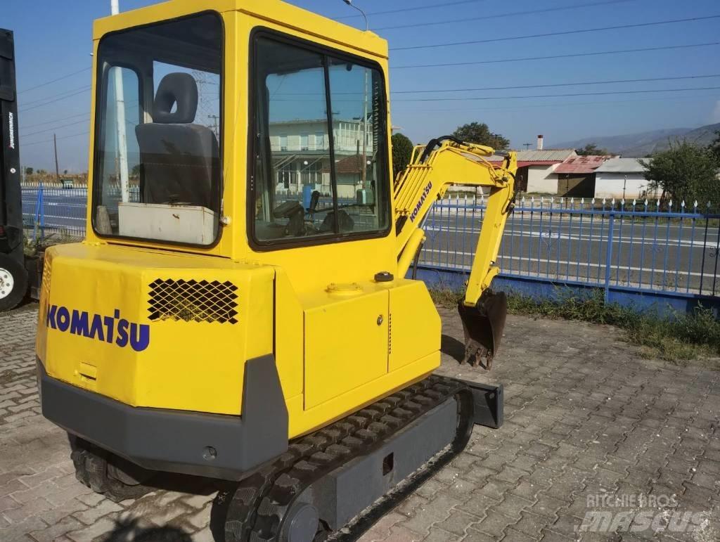 Komatsu PC 10 Gravemaskiner på larvebånd