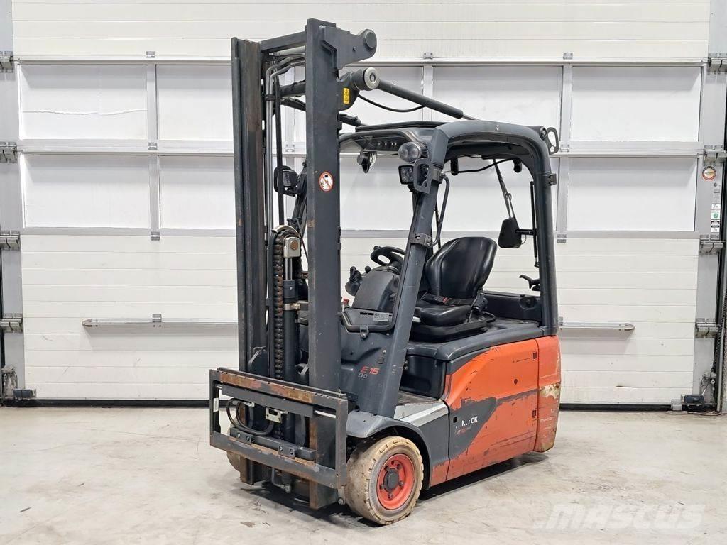 Linde E16-02 El gaffeltrucks