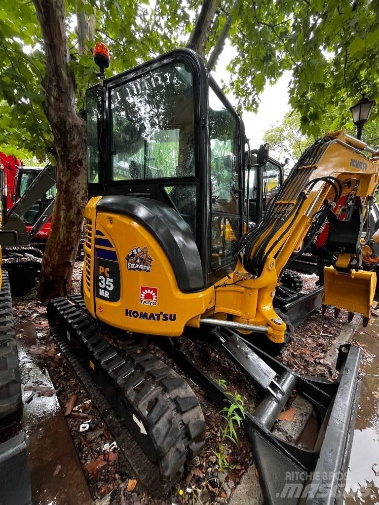 Komatsu PC 35 MR Minigravemaskiner