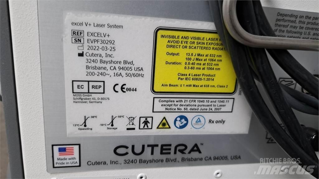  CUTERA Excel V+ Entreprenør - Andet
